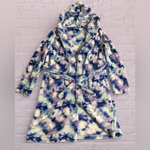 Lands' End Kids Tie-Dye Hooded Robe